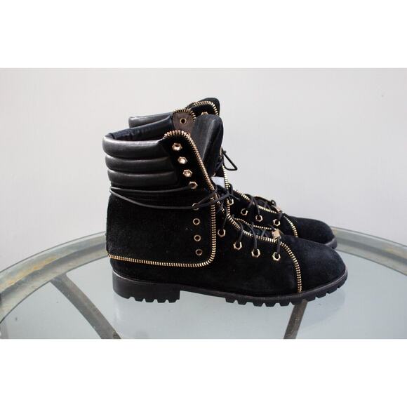 PRSVR‎ Elevated Black Suede Boots Designed In LA Men’s Size 12 main image 4